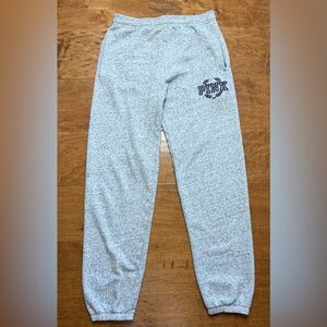 PINK VS Speckled White Blue Jogger Sweatpants XS EUC